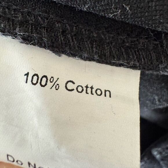 Guapi Stacker Distressed Fringed Denim Jeans Black Men’s Sz 34X48 Grunge Punk - Picture 8 of 8